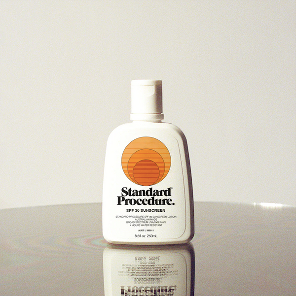 Crème solaire 30 Standard Procedure