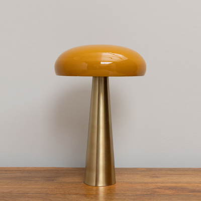 Lampe Champignon jaune