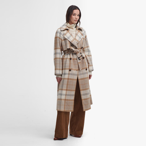 Trench Claudette Tartan