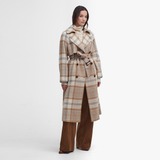 Trench Claudette Tartan