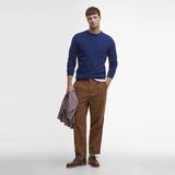 Pull col rond laine Barbour