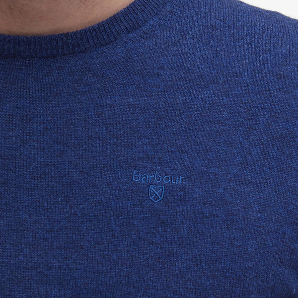 Pull col rond laine Barbour