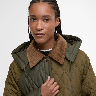 Manteau long matelassé Barbour