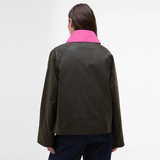Veste col rose Barbour