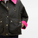 Veste col rose Barbour